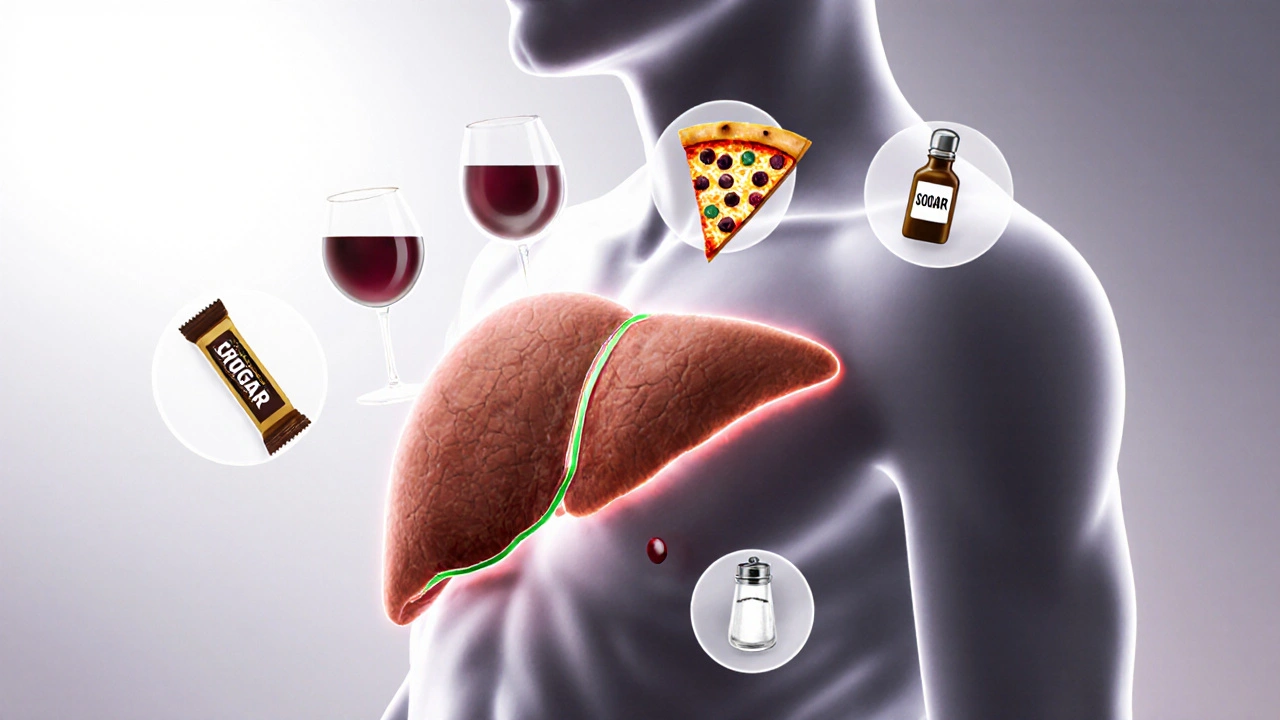 Co nesmíš jíst pro zdraví jater?