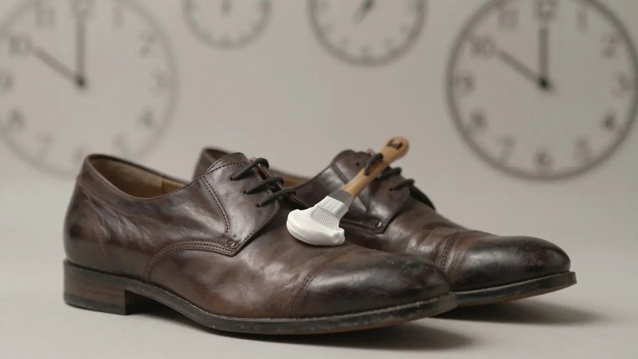 Polévané boty jako metafora liftingového krému — vypadají nověji, ale nezměnily tvar.