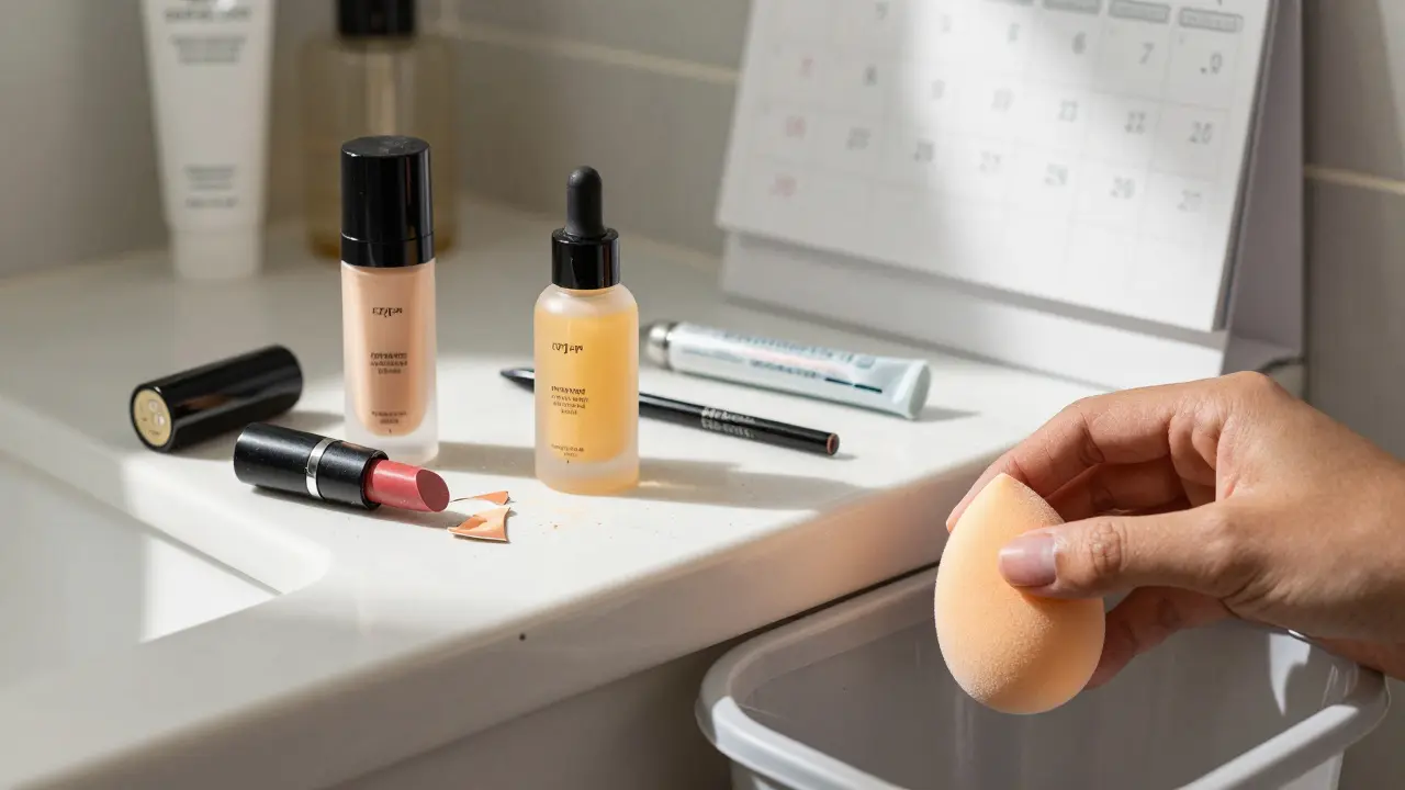 Co se starou kosmetikou? Bezpečné způsoby, jak se zbavit starého make-upu a krémů