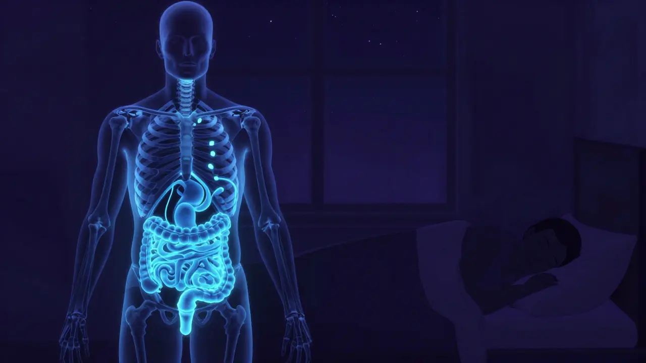 Tělo v nočním spánku regeneruje klouby pomocí kolagenu.