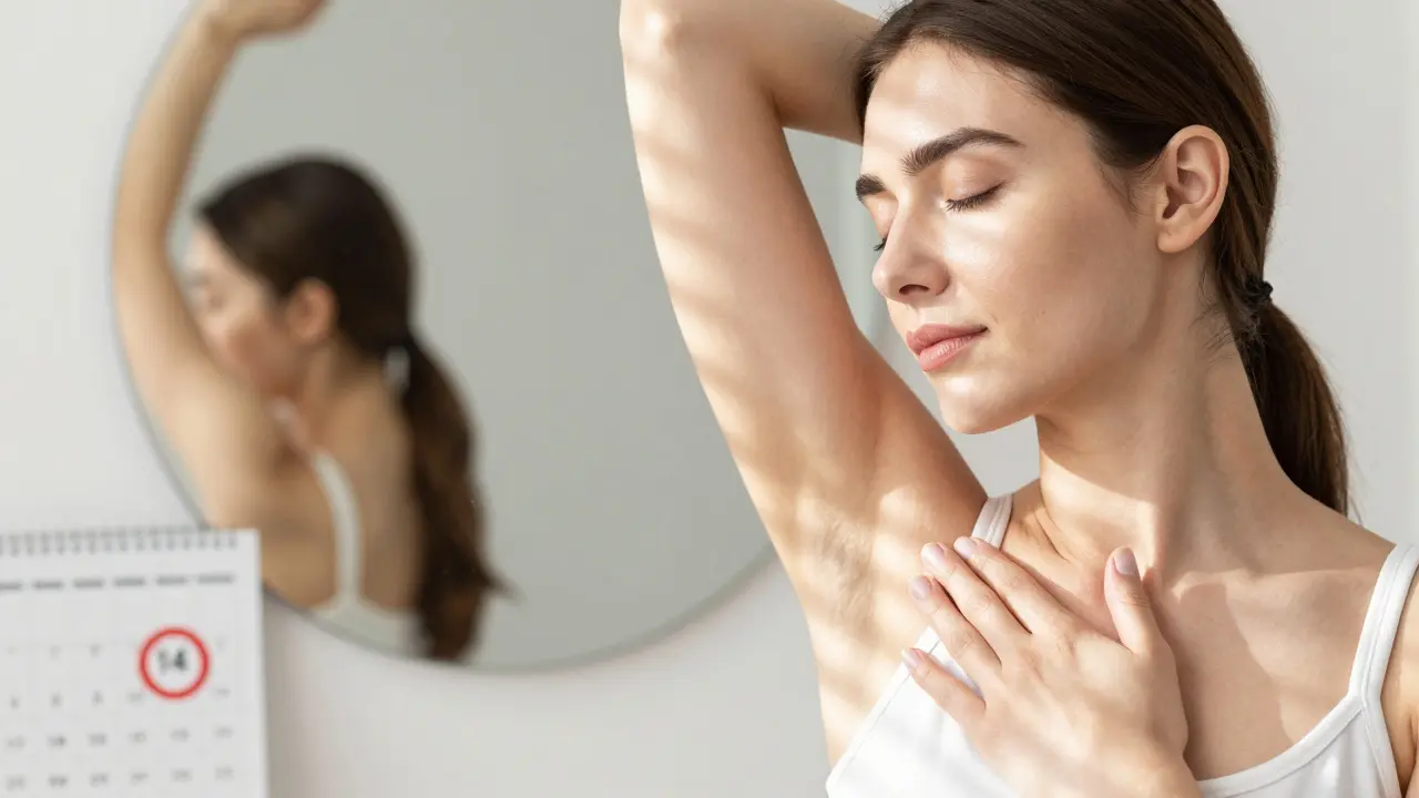 Žena aplikuje hydratační krém na kůži po laseru, symbolizující plné hojení.