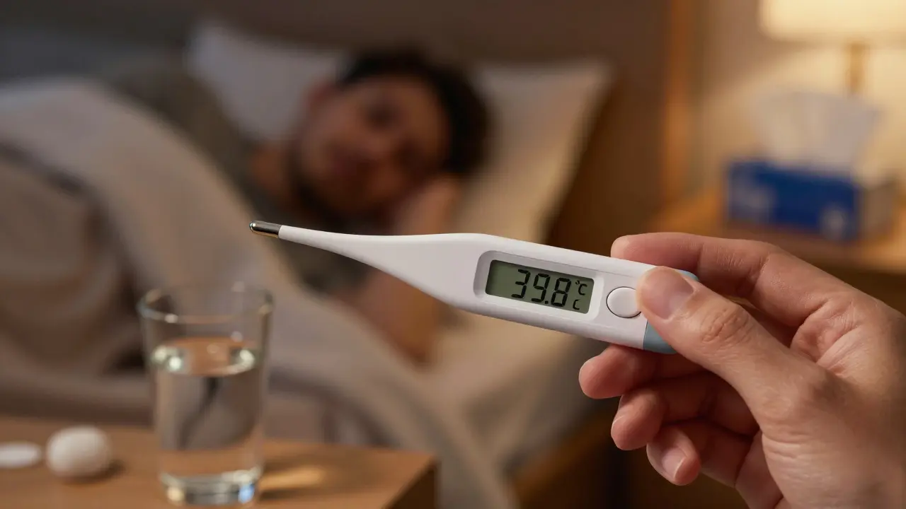 Kdy volat sanitku při horečce? Varovné signály a první pomoc