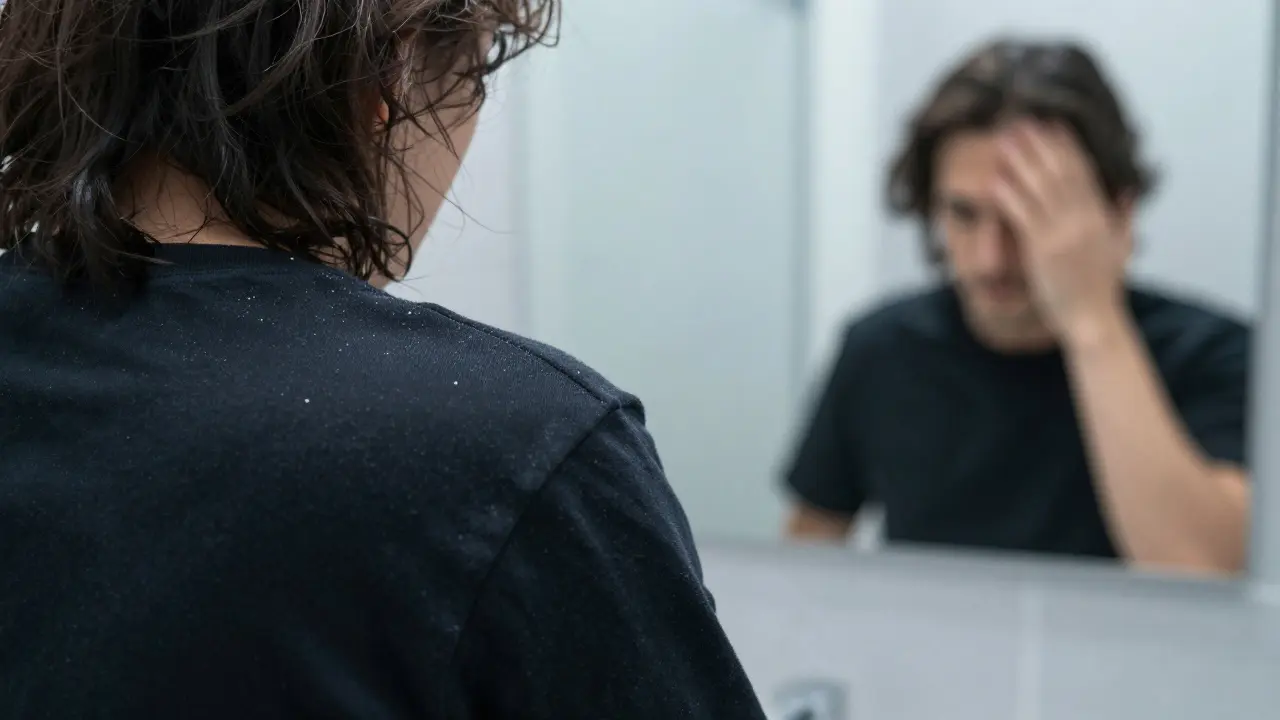 Proč mám suchou pokožku hlavy? Příčiny a jak se zbavit lupů